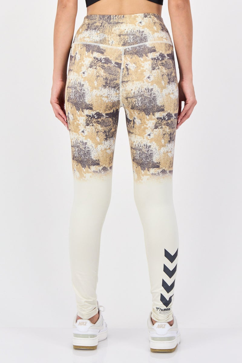 Hummel Women Sportswear Fit Training Leggings, Multicolor - Image 3